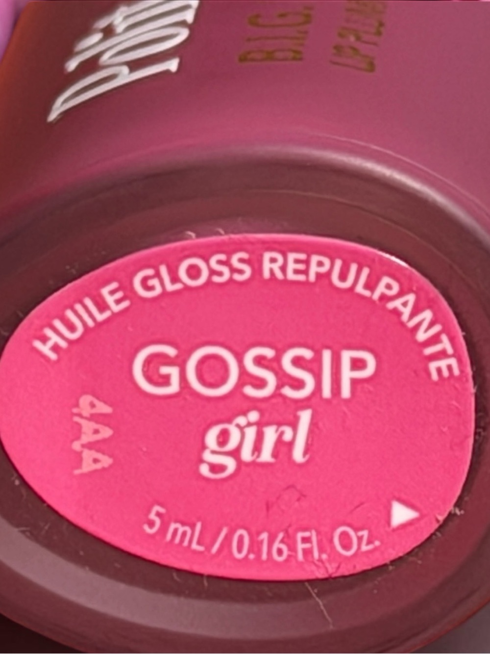 B.I.G. Mouth Lip Plumping Gloss — Pink in GOSSIP GIRL w/out box - Picture 4 of 4